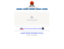 Tablet Screenshot of anonym.com.sg
