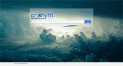Desktop Screenshot of anonym.de